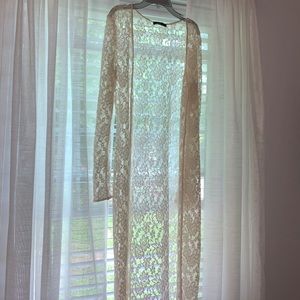 Stunning lace duster from forever21